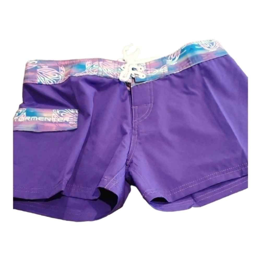 Tormentor‎ purple board shorts NWT